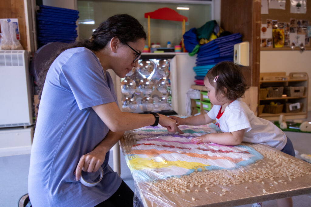 Getting creative at LEYF Gumboots Nursery