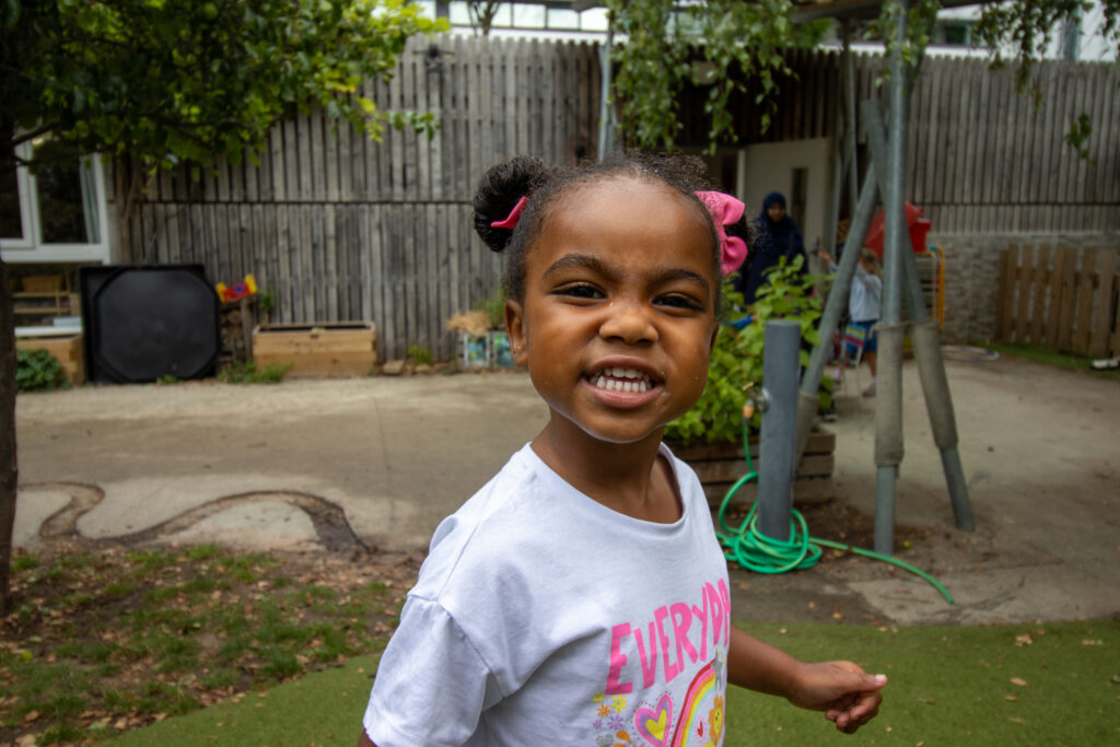 The beautiful garden at LEYF Children's Garden Nursery