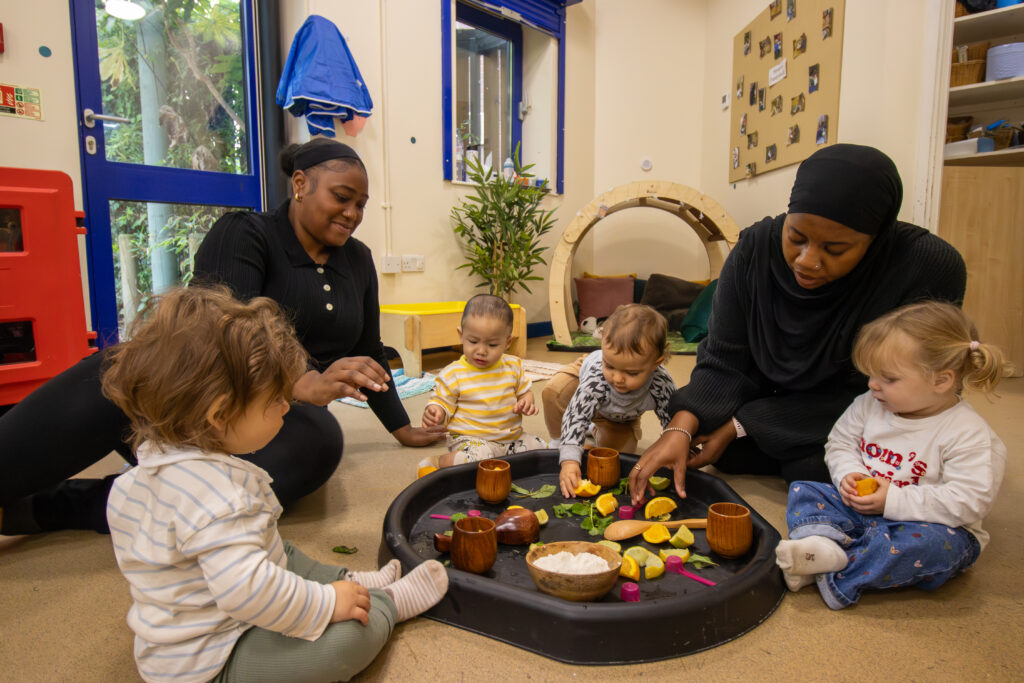 Group activities at LEYF Playhouse Nursery