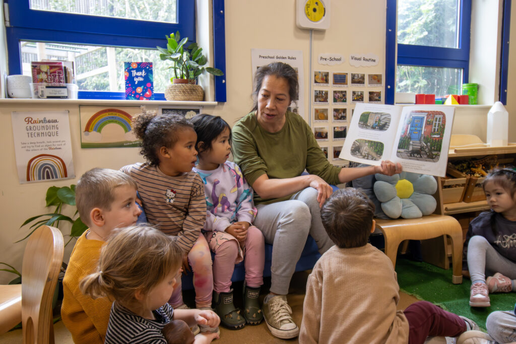 Storytime at LEYF Playhouse Nursery